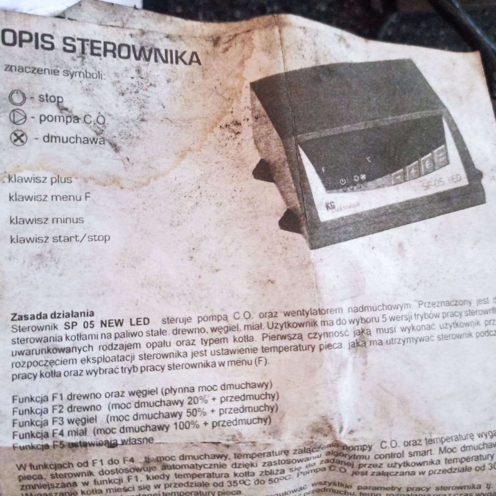 Dmuchawa i sterownik pieca