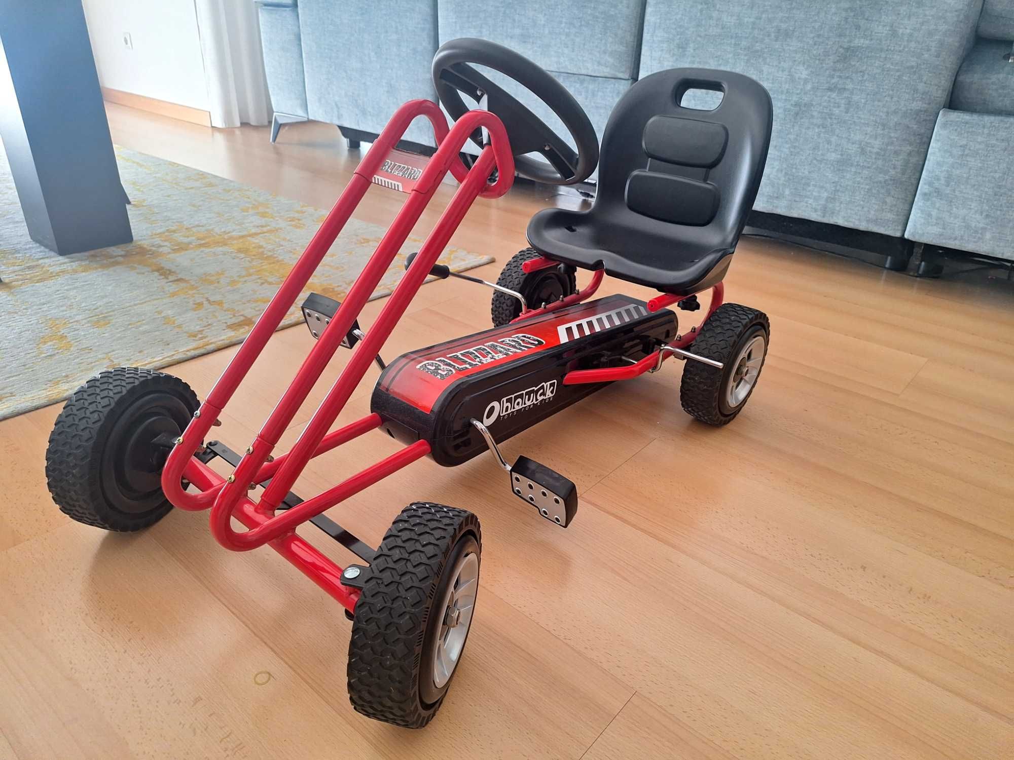 Kart pedais com travao