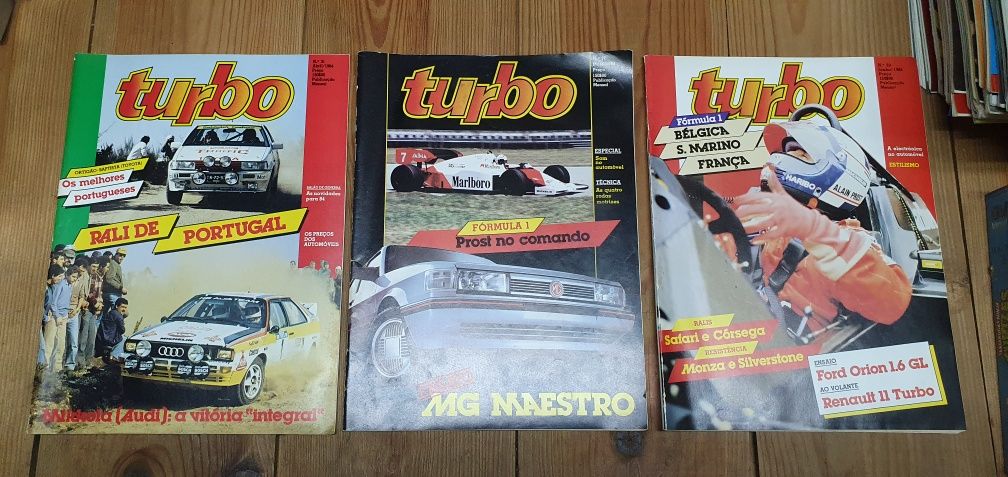 Revistas Turbo do ano 1982/83