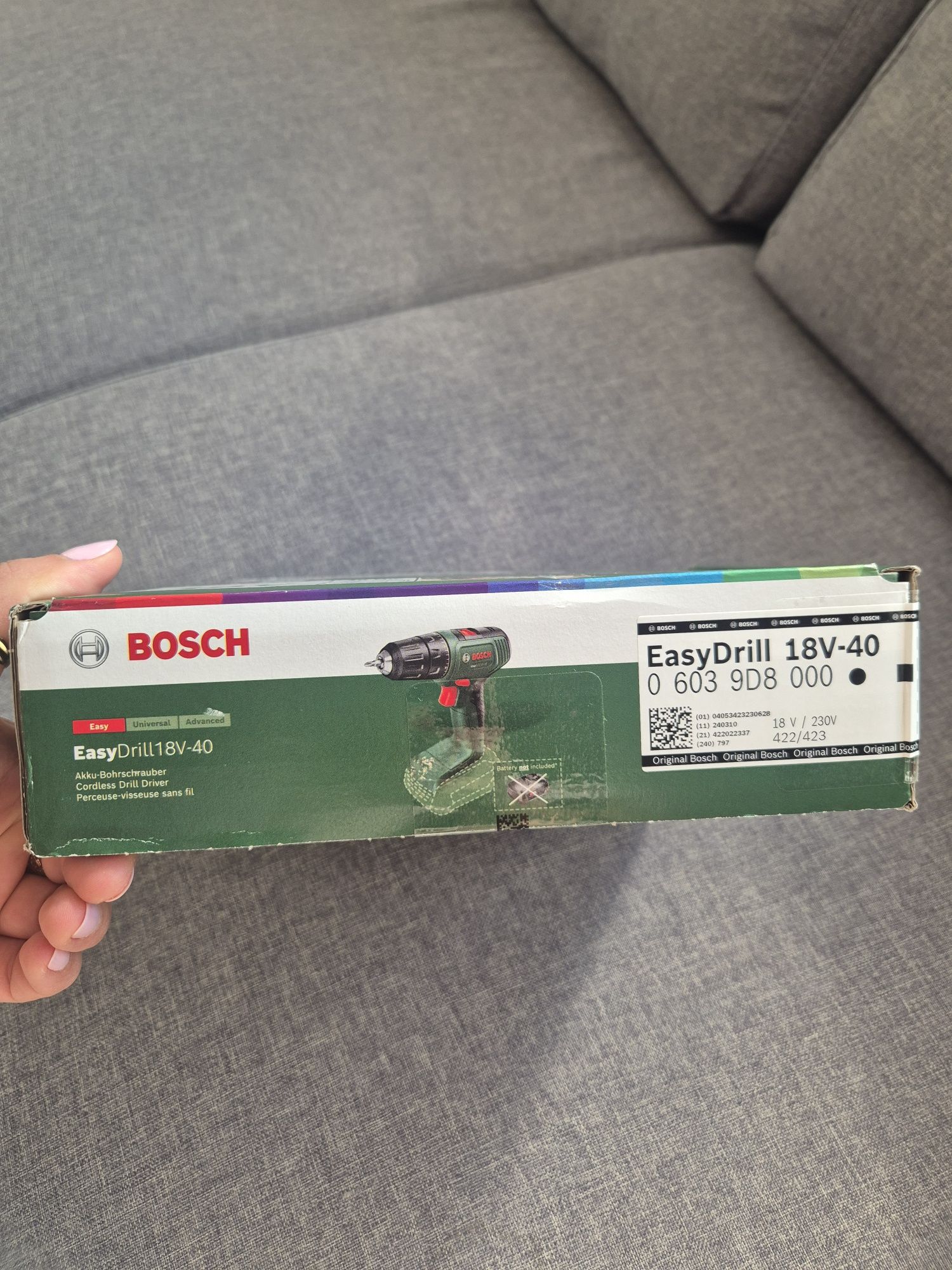 Wiertarko-wkretarka BOSCH EasyDrill 18V-40