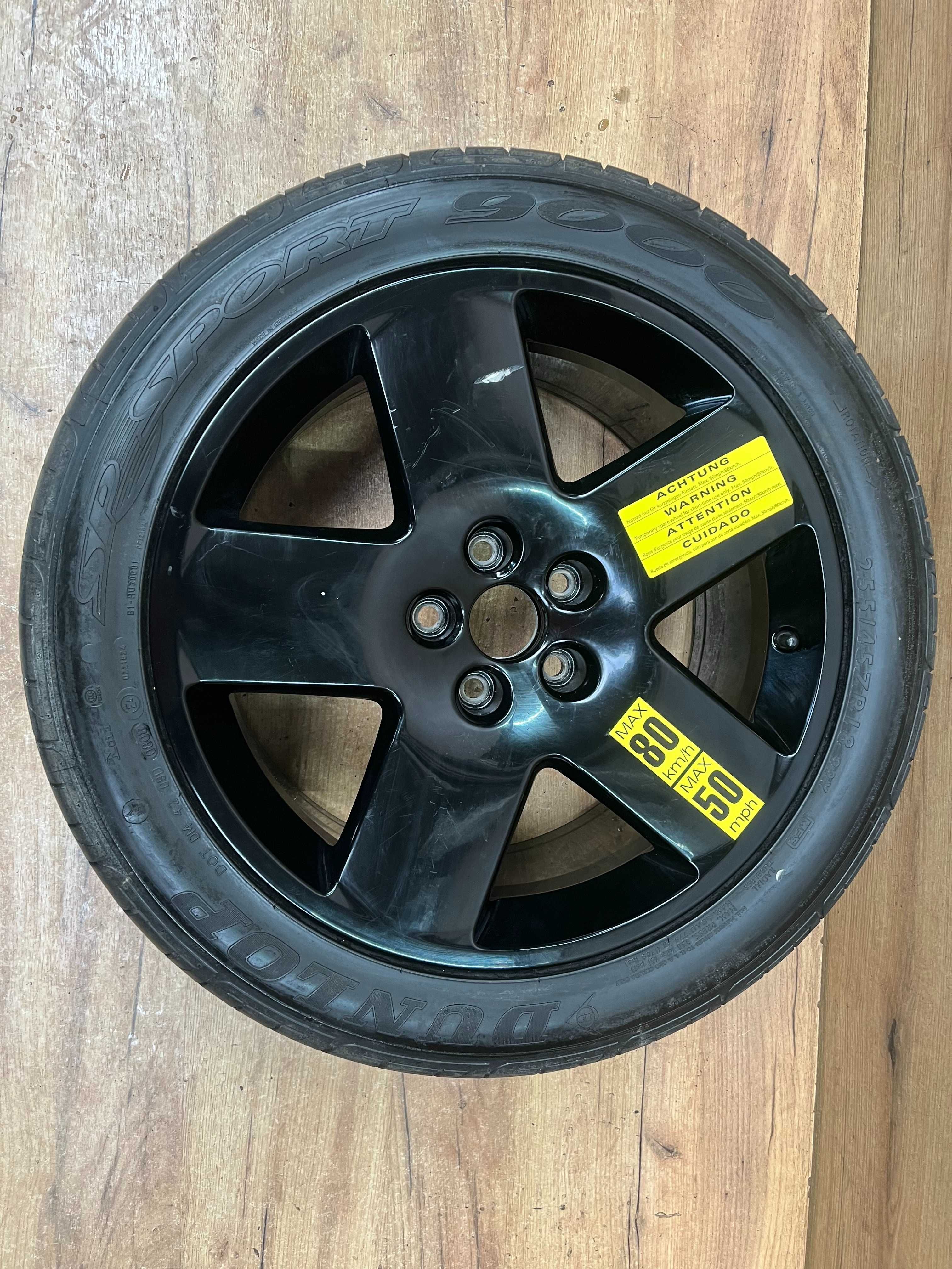 Koło dojazdowe Audi A8 255/45/R18