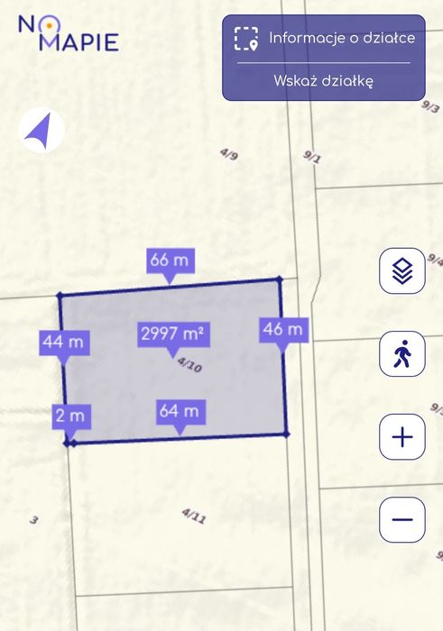 Działka rolno-budowlana 3000m² - Kniewo