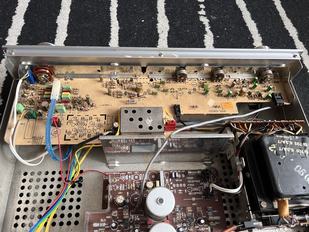 Wzmacniacz Grundig V 1000 po remoncie