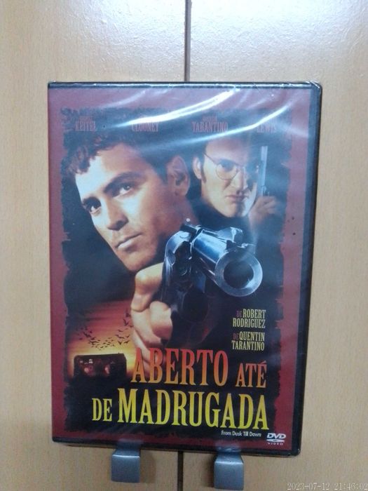 Dvd NOVO Aberto Até de Madrugada SELADO Filme Clooney Tarantino