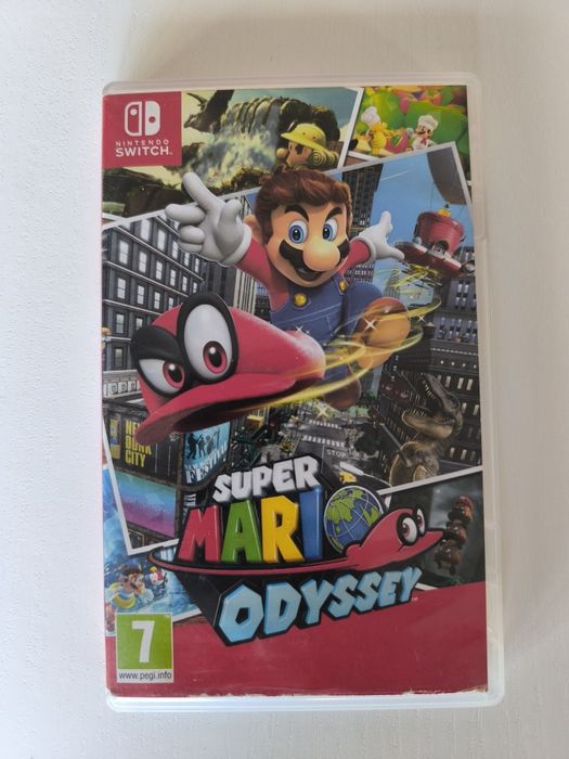 Jogo Nintendo Switch - Super Mario Odyssey