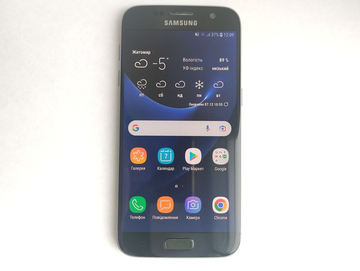 Samsung Galaxy S7 G930F Black + аксесуари