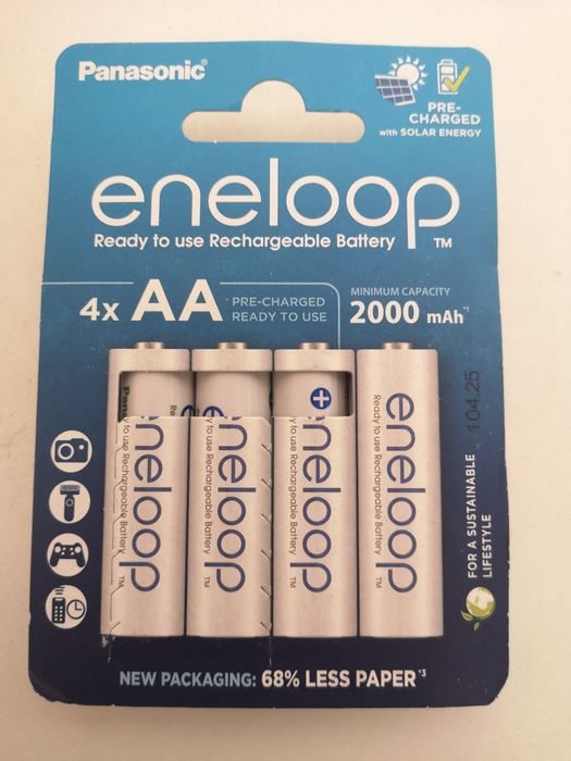 Panosonic eneloop AA blister 4szt 2000mAh akumulator bateria