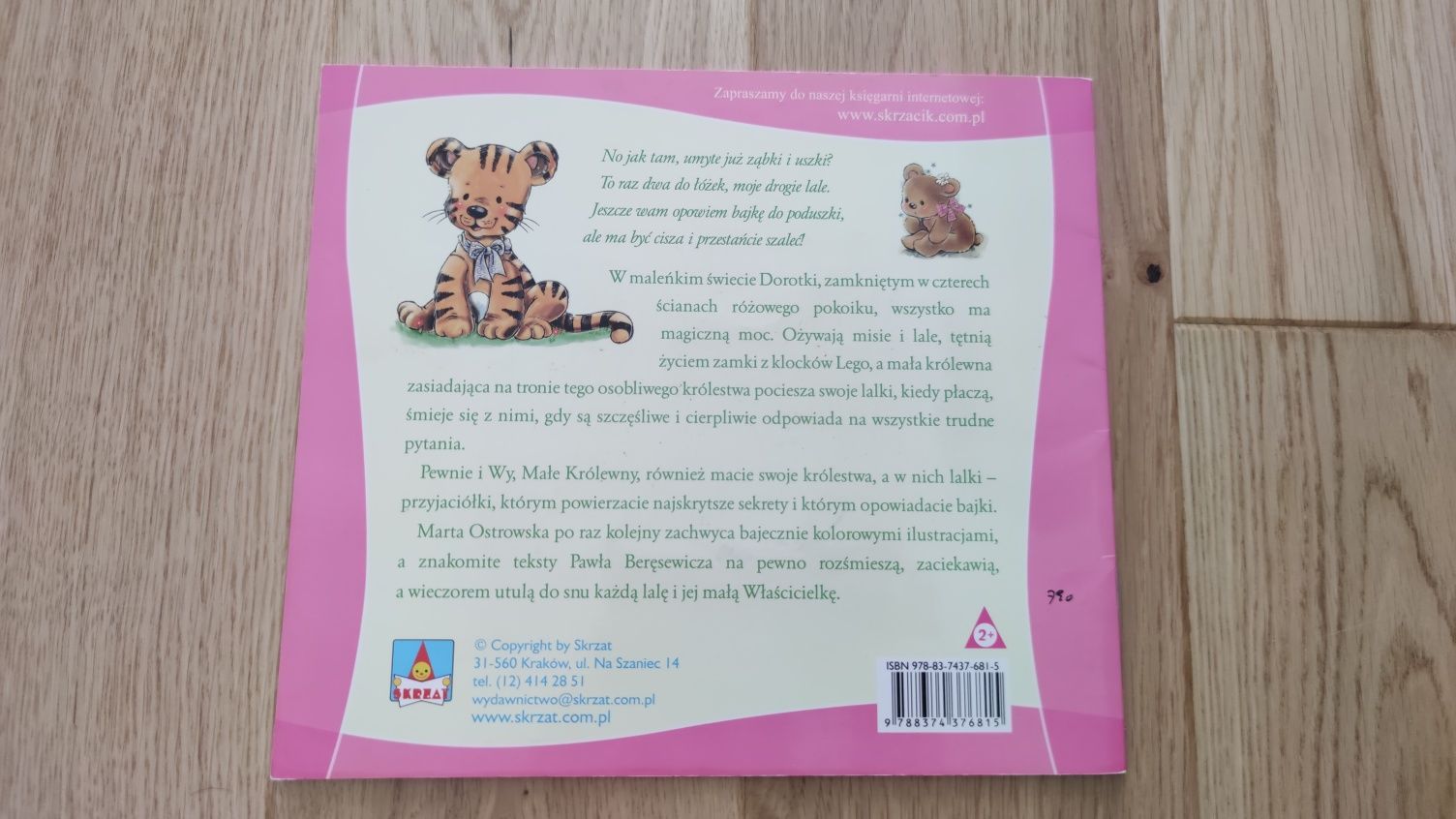 Książeczka Lalki Dorotki Paweł Beręsewicz wyd Skrzat