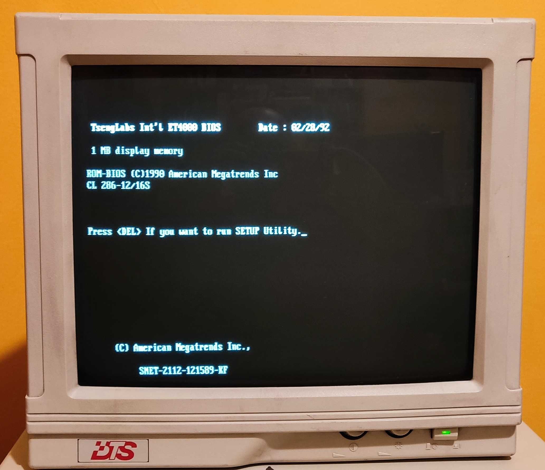 Stary komputer 286
