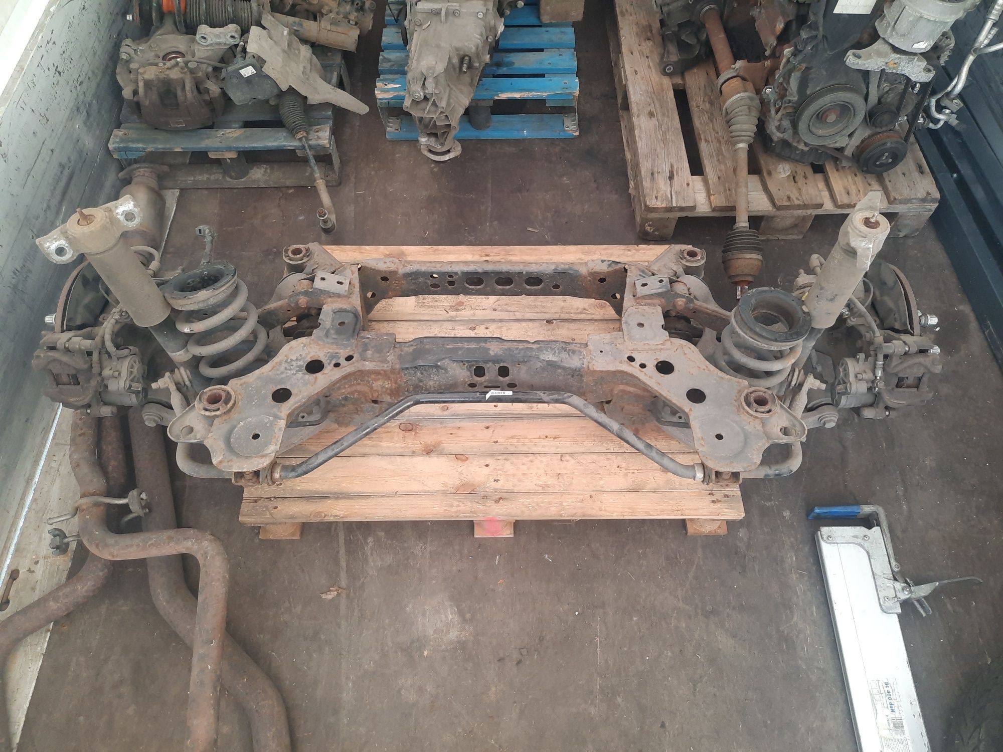 Ford S-max MK2 zawieszenie tył tylne belka