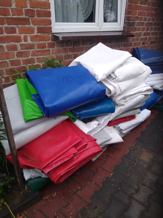 Plandeka 650-900mg koncowki seri.To są nowe plandeki nie banery