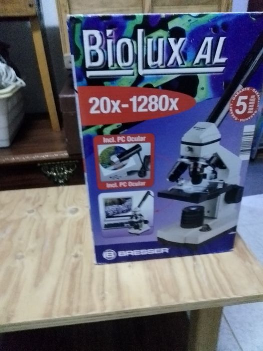 Microscópio BioLux 20x - 1280x Bresser