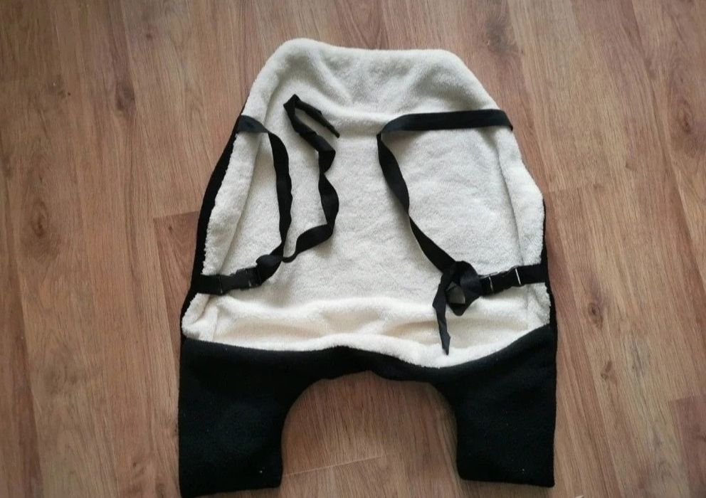 Ocieplacz polarowy na chustę nosidło, pentelka osłonka do chusty