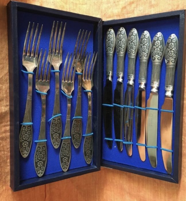 Столовий набір Мельхіор Нові не використовувались