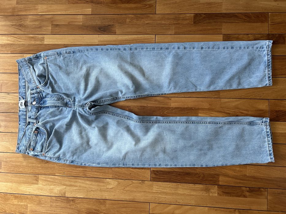Dżinsy męskie, proste, marka 157, 33x32