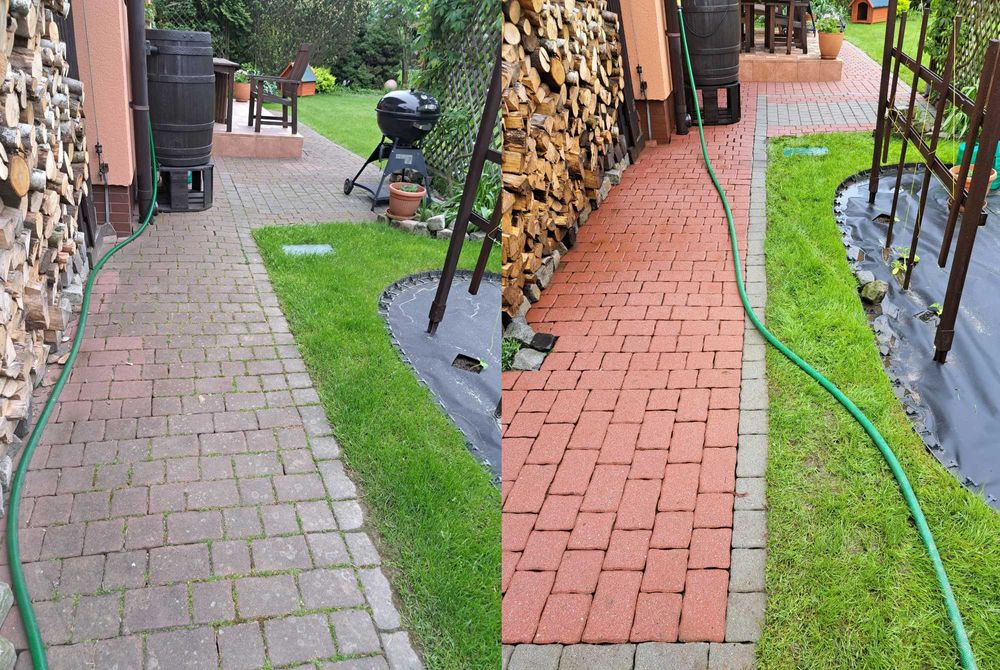 Mycie Kostki Brukowej, Elewacji oraz Dachów