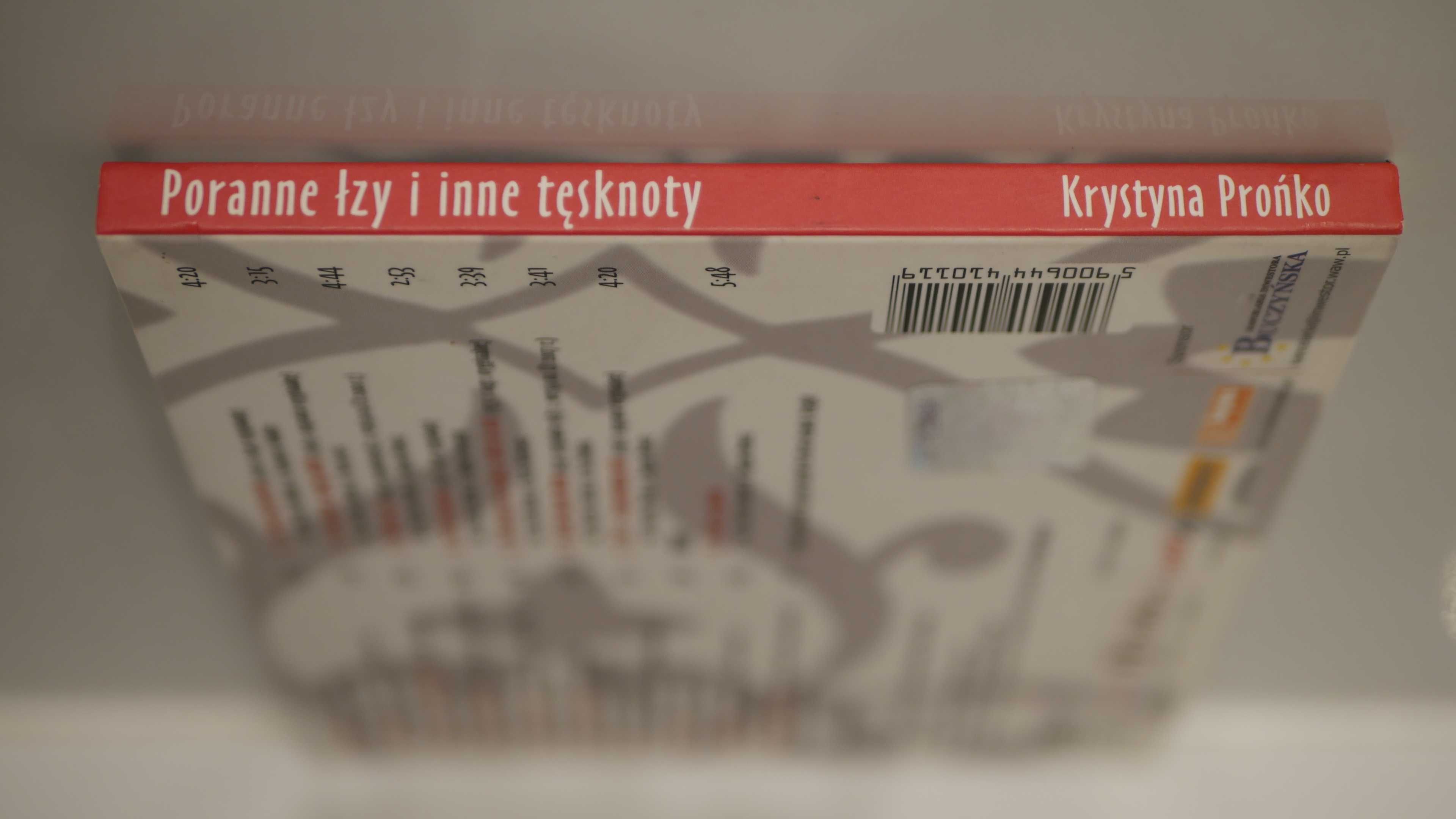 Płyta CD Krystyna Prońko Poranne Łzy i Inne Tęsknoty Autograf