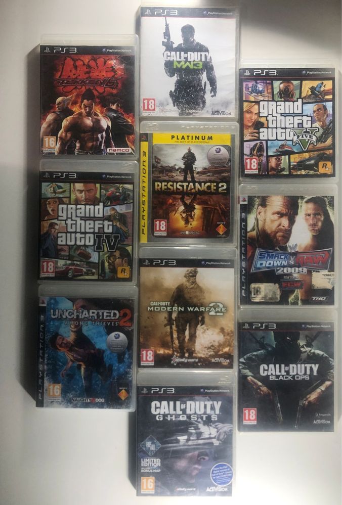 Jogos Playstation 3 - 35€/Todos