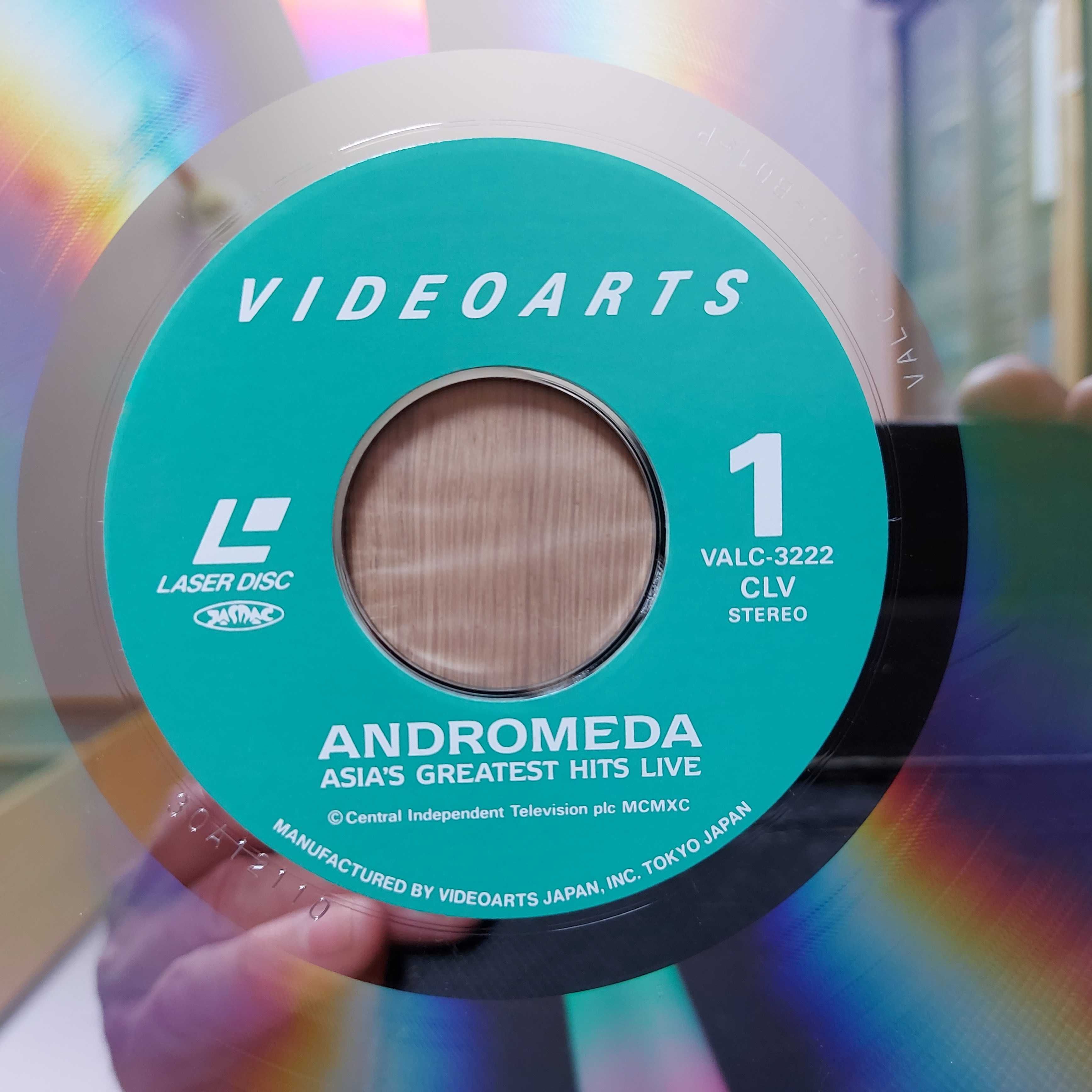 Laserdisc Asia ‎Andromeda-Asia's Greatest Hits Live 1990 Japan (NM/M-)