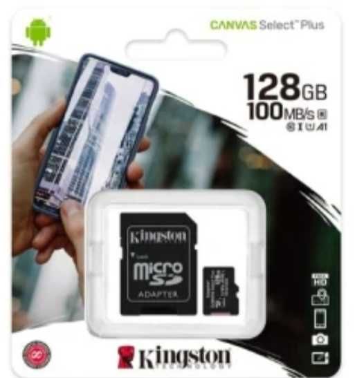 micro sd kingston 128gb адаптер перех к карт а памя ти