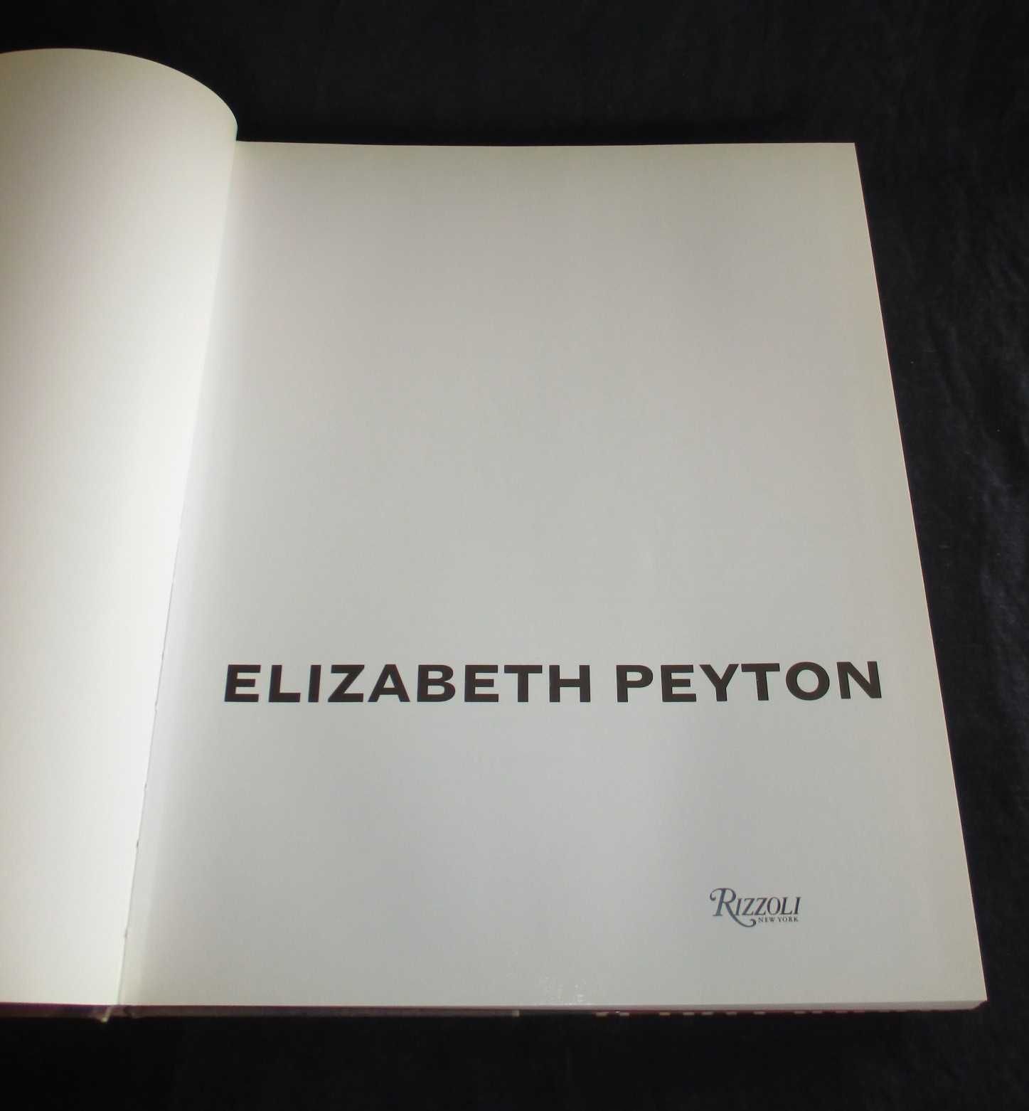 Livro Elizabeth Peyton Rizzoli