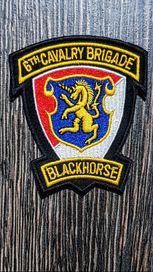 Naszywka 6th Cavalry Brigade Black Horse
