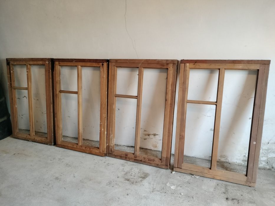 Вікна дерев'яні нові 4 шт