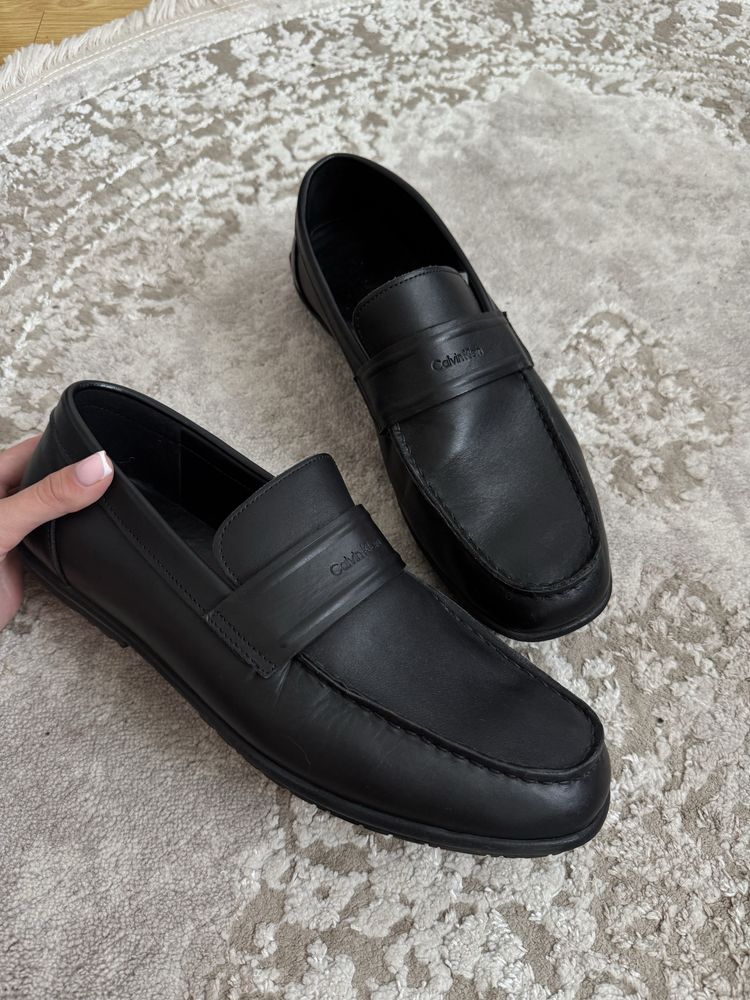 Оригінальні Шкірянi мокасини Calvin Klein модель: driver high freq lth