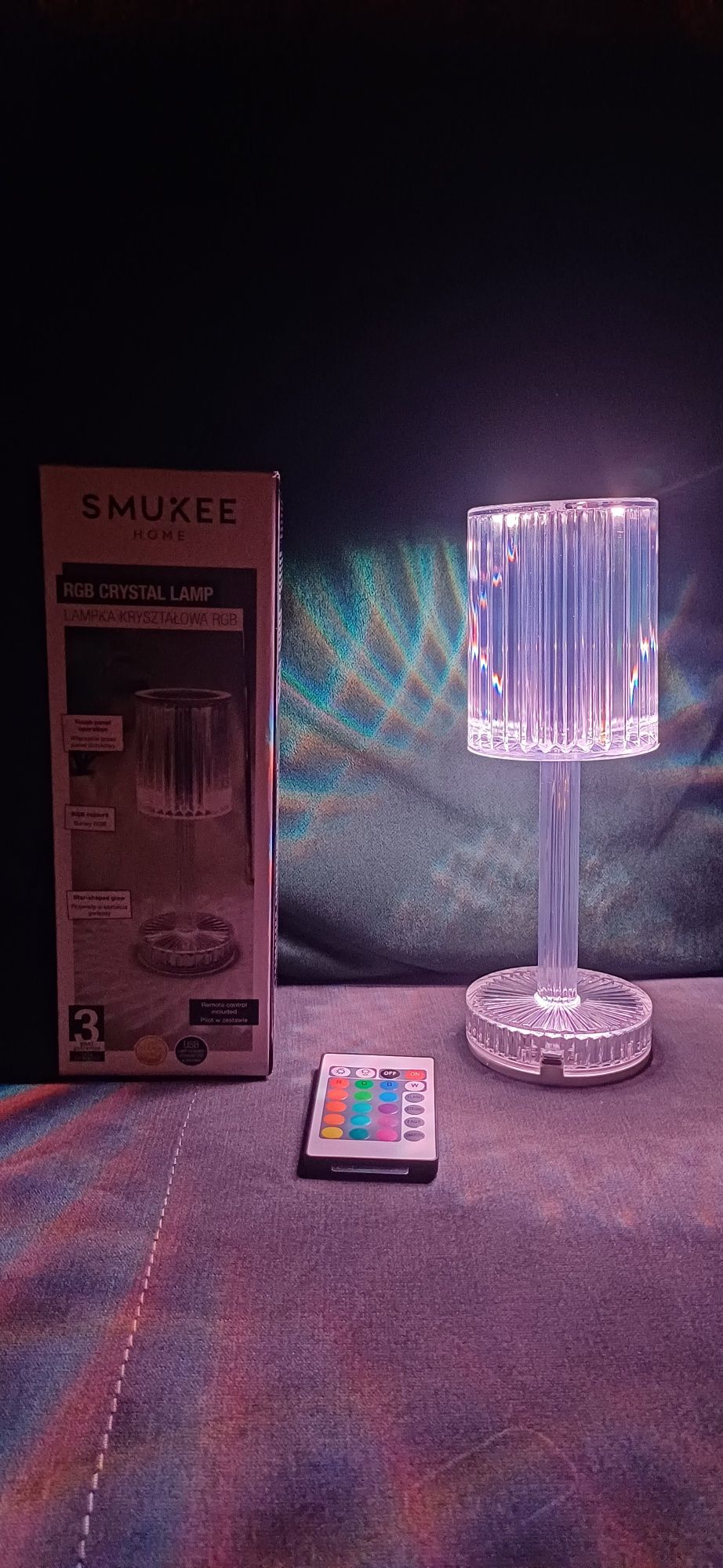 Ładna lampka RGB - bardzo efektowna