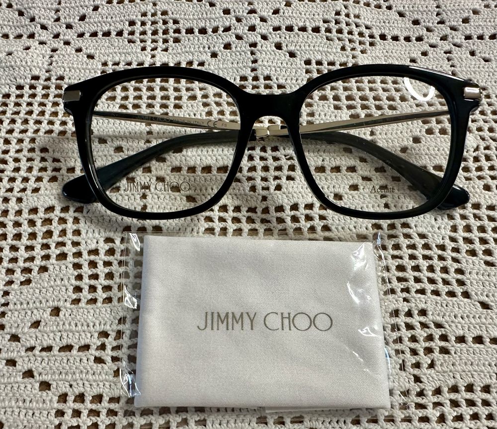 Nowe oprawki okularowe Jimmy Choo JC 195 Nowe