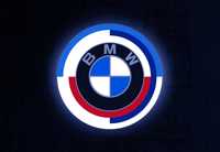 Logo 3D LED BMW M POWER, Neon, Lampka neonowa, Baner, Reklama, Plafon