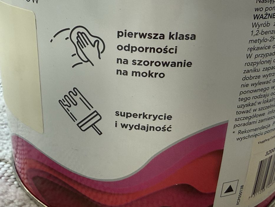 2x Beckers Väggfärg Colour Wedding Cake 5L – Farba lateksowa matowa