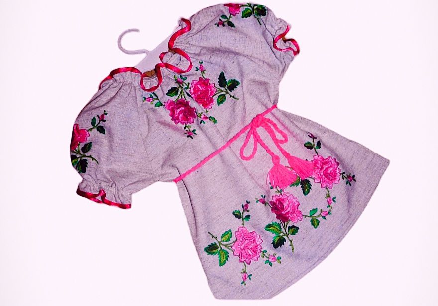 вишиваний одяг, вишиванка:плаття, костюм 1-3р., 3-5р., 4-6р.