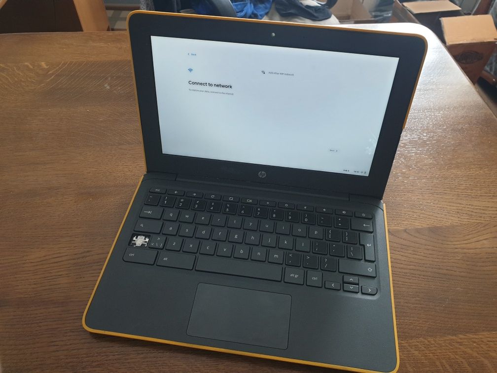 Chromebook hp  uszkodzony