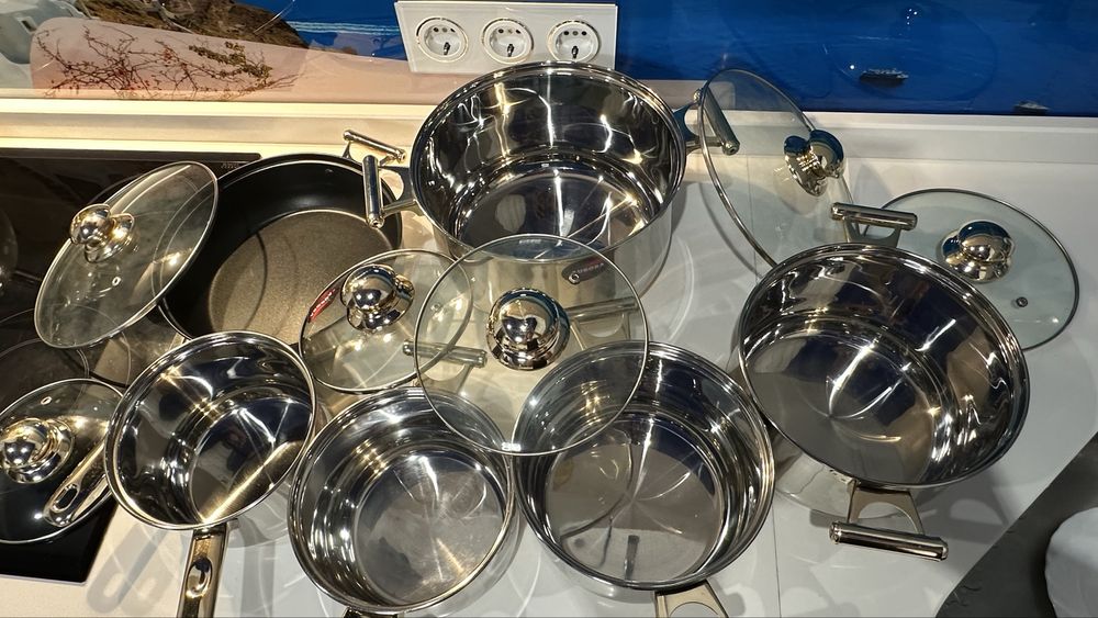 Набір каструль 6 штук