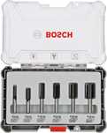 Zestaw Frezów 6 Szt. Uchwyt 8Mm Bosch