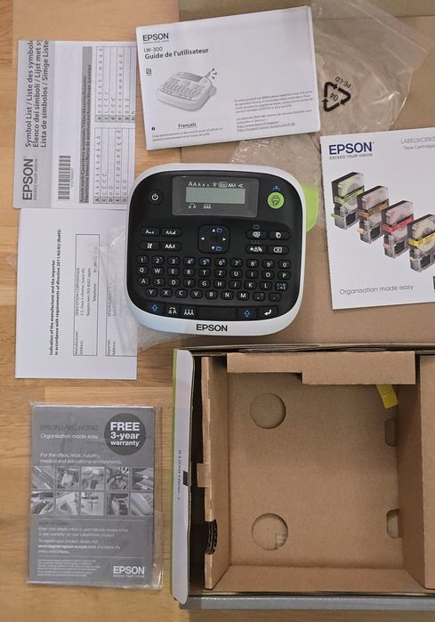 Drukarka etykiet Epson LW-300 komplet stan bardzo dobry