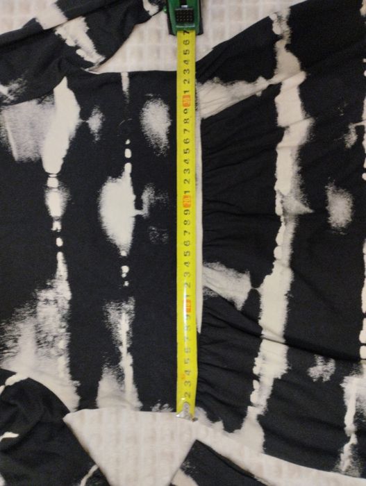 Bawełniana sukienka z długim rękawem r.122/128 H&M
