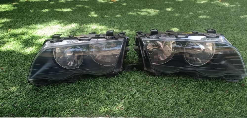 Conjunto de óticas originais bmw E46 Sedan ou touring Fase 1