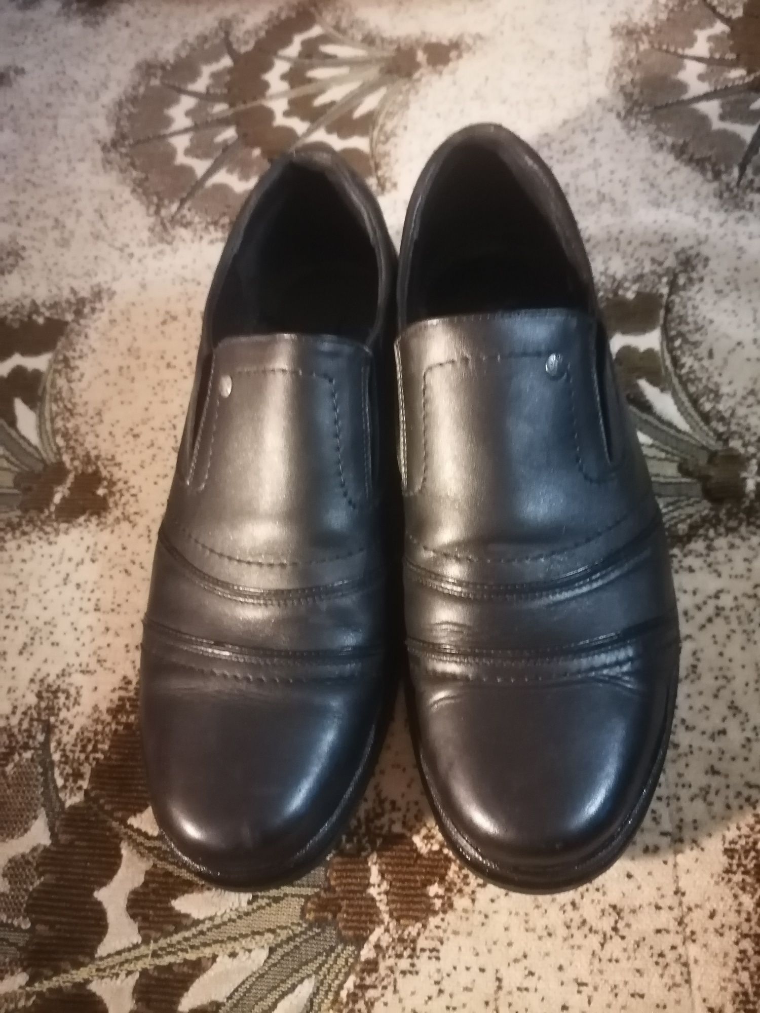 Кожаные мужски туфли ТМ Tatis