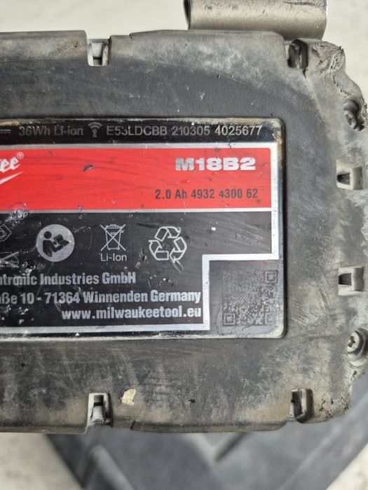 Wkrętarka z udarem Milwaukee M18 cblpd