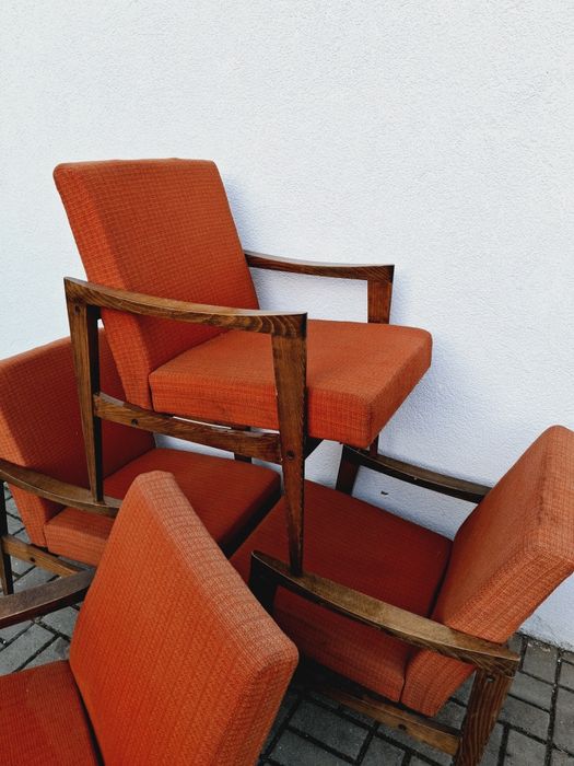 Fotel Rzut Toruń Cz.Knothe Design PRL