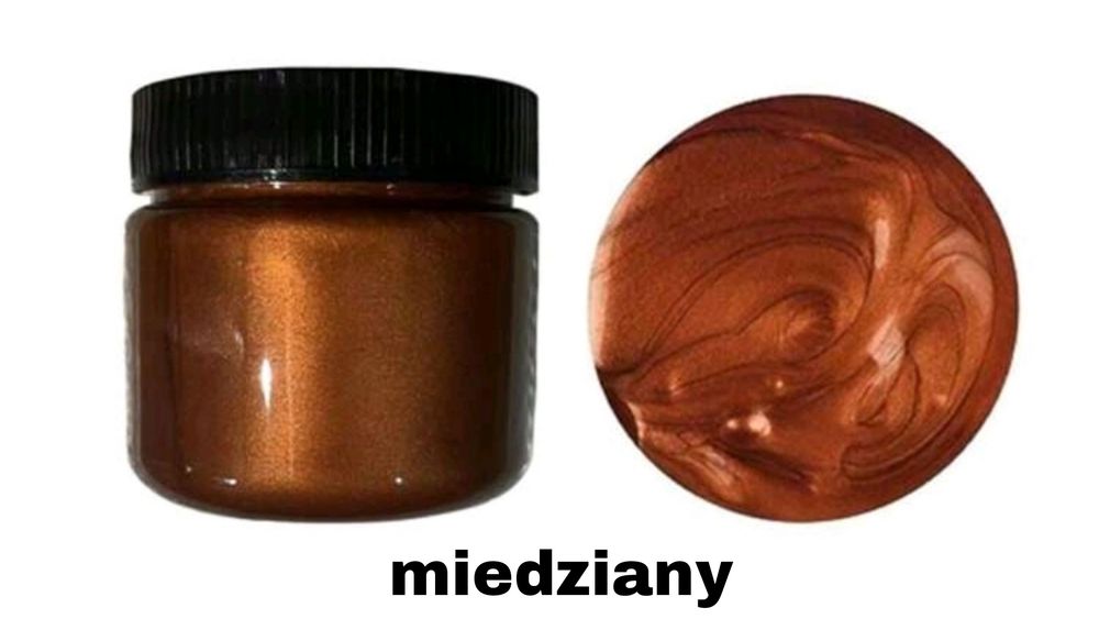 PERŁOWA farba akrylowa z połyskiem nowy odcień