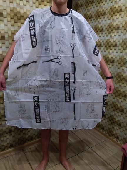 Накидка для перукарні парикмахерская стрижки пеньюар перукарська