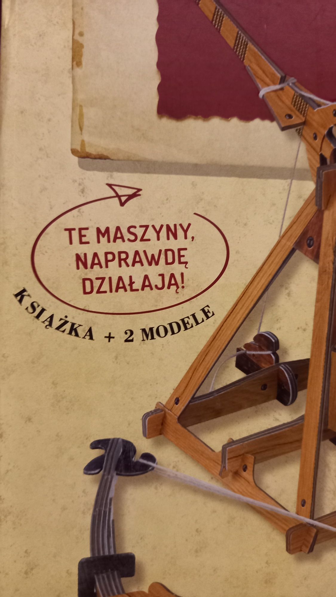 Książka I modele Leonardo da Vinci NOWA