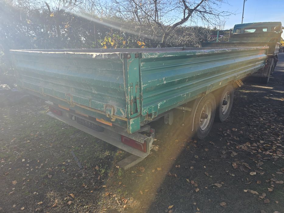 Przyczepa Moeslein laweta wywrotka tandem