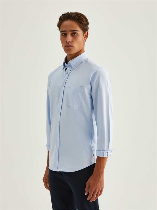 Camisa Oxford regular fit da Giavanni Galli, NOVA!