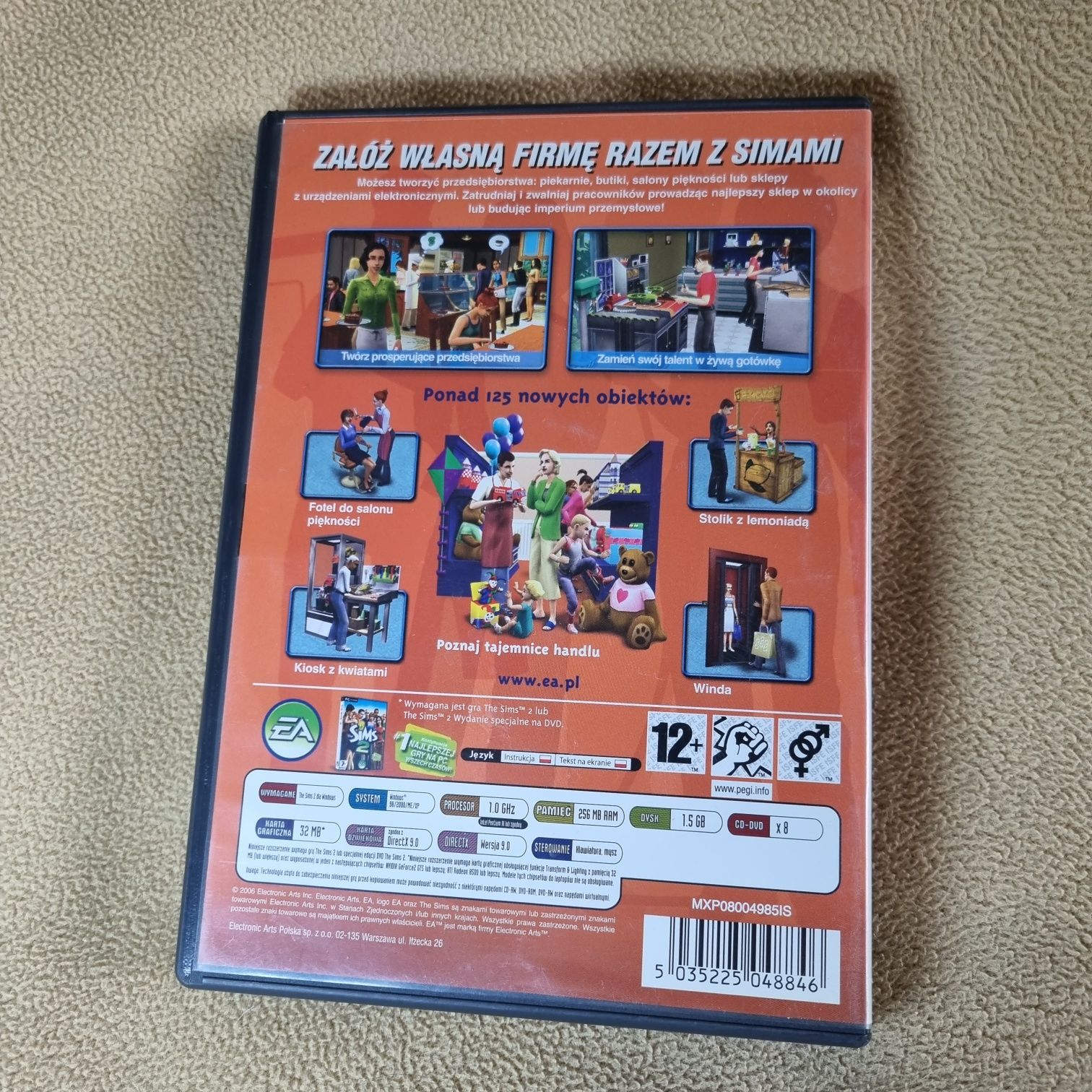 The Sims 2 Własny Biznes PC Polskie wydanie