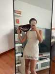 Vestido branco renda