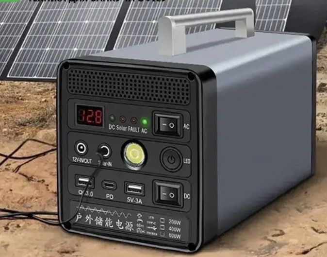 зарядная станция портативная электростанция 200w зарядна станція